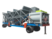Mobile concrete mixing plant series