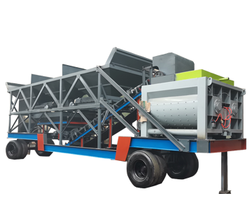Mobile concrete mixing plant series